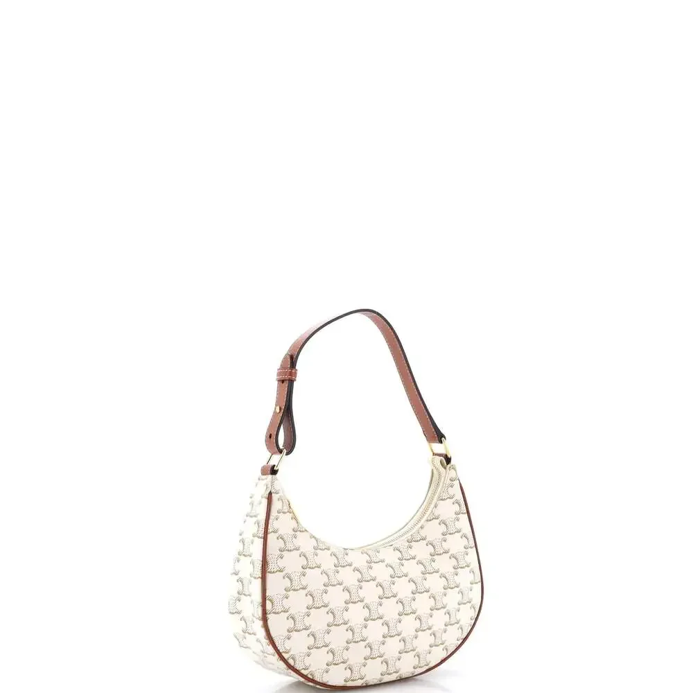 Celine Ava Bag Triomphe Coated Canvas #259494C16B - Picture 2 of 6